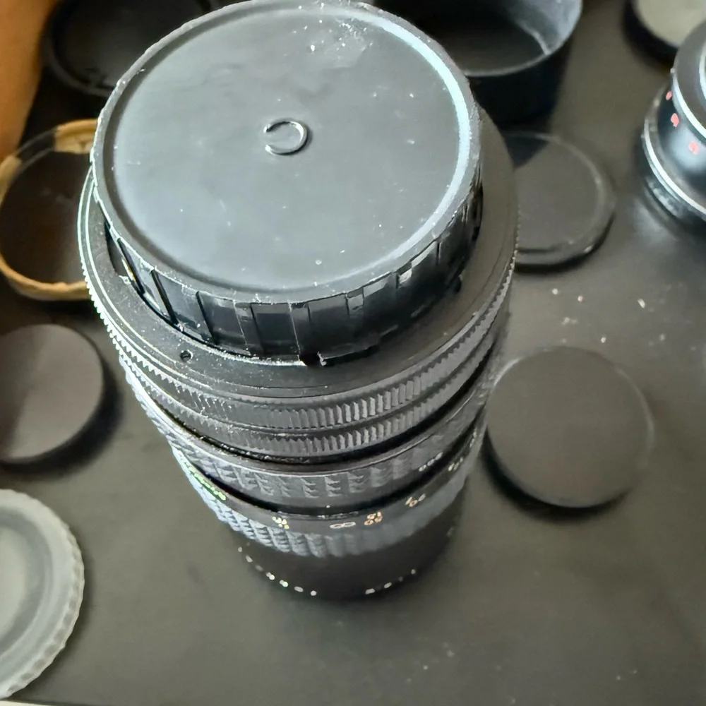 Black Auto Zoom Lens